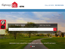 Tablet Screenshot of hightowerhomes.com